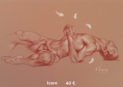 159 - Icare - Sanguine 32 x 25